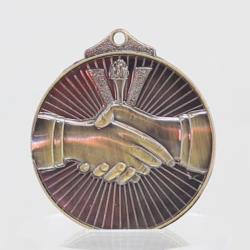 Embossed Handshake Medal 52mm