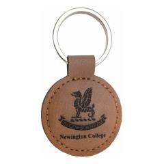 Rawhide Leather Keyring