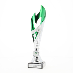 Flamenco Cup Silver/Green 260mm
