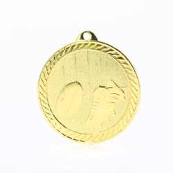 Chevron AFL Medal 50mm - Gold