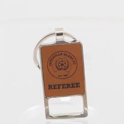 A&T Rawhide Keychain Bottle Opener