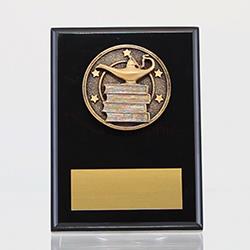 Spartan Academic Black Plaque 150mm