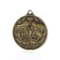 Global Drama Medal 50mm Gold 