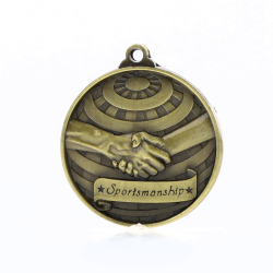 Global Sportsmanship Medal 50mm Gold 