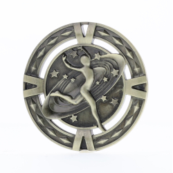 Cutout Dance Medal 60mm Gold