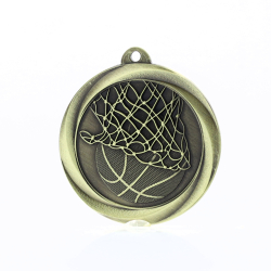 Econo Basketball Medal 50mm Gold