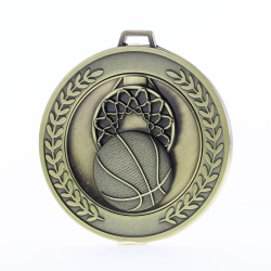 Heavyweight Basketball Medal 70mm Gold