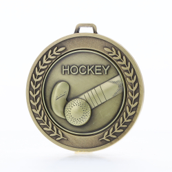 Heavyweight Hockey Medal 70mm Gold