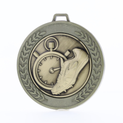 Heavyweight Track Medal 70mm Gold