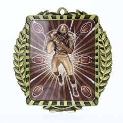 Lynx Wreath American Football Gold