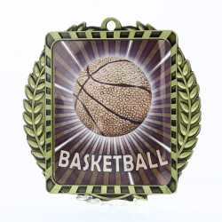 Lynx Wreath Basketball Gold