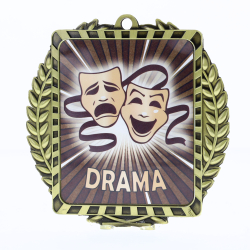 Lynx Wreath Drama Gold