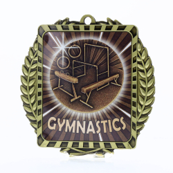Lynx Wreath Gymnastics Gold