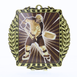 Lynx Wreath Ice Hockey Gold