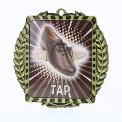 Lynx Wreath Tap Medal Gold