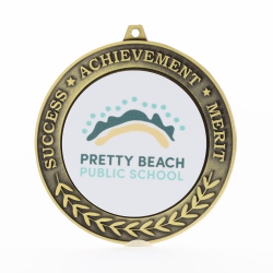 Tribute Medal 70mm Gold