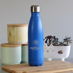 A&T INSULATED WATER BOTTLE 500ML - DARK BLUE