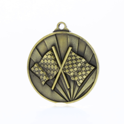 Sunrise Motorsport Medal 50mm Gold