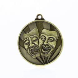 Sunrise Drama Medal 50mm Gold