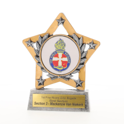 Resin Star 50mm Holder 130mm 