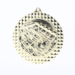 Swimming Facet Medal Gold 70mm