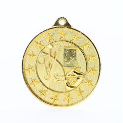 Art Starry Medal Gold 50mm
