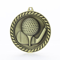 Venture Golf Medal Gold 60mm