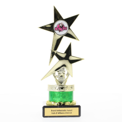 Twin Star Gold/Green 205mm