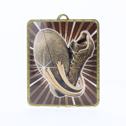 Lynx Medal Rugby Theme 75mm