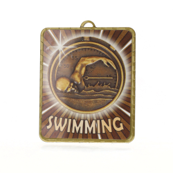 Lynx Medal Swimming 75mm