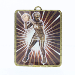 Lynx Medal Netball Player 75mm