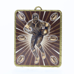 Lynx Medal Rugby Male 75mm