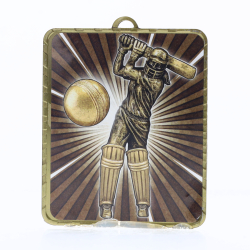 Lynx Medal Female Batsman 75mm