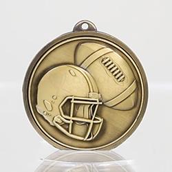 Triumph Gridiron Medal 50mm Gold