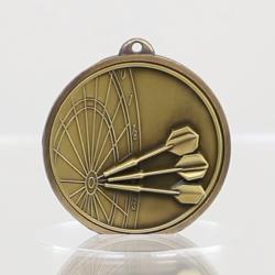 Triumph Darts Medal 50mm Gold