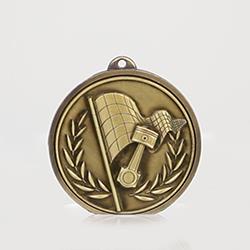 Triumph Motorsport Medal 50mm Gold