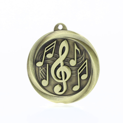 Econo Music Medal Gold 50mm