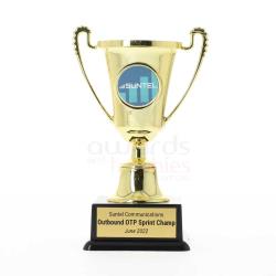 Victory Gold Plastic Cup 135mm 