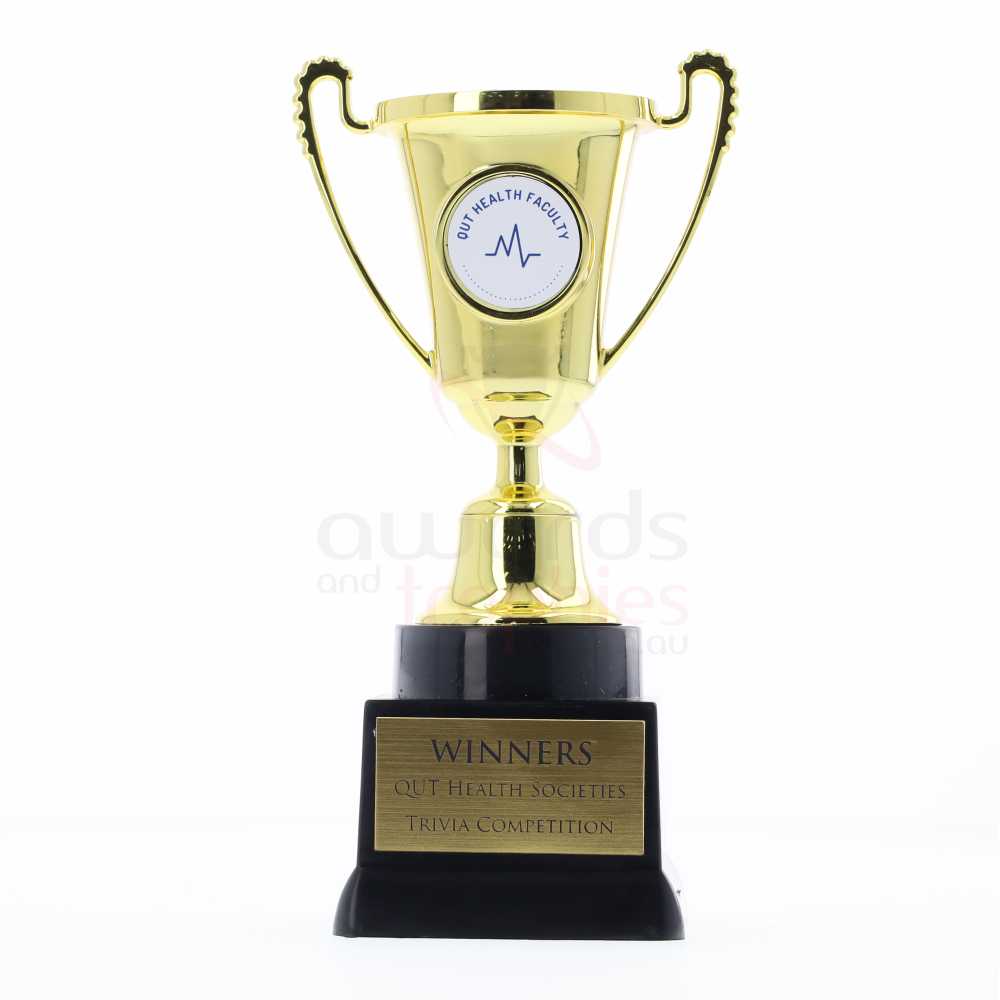 Victory Gold Plastic Cup 165mm 