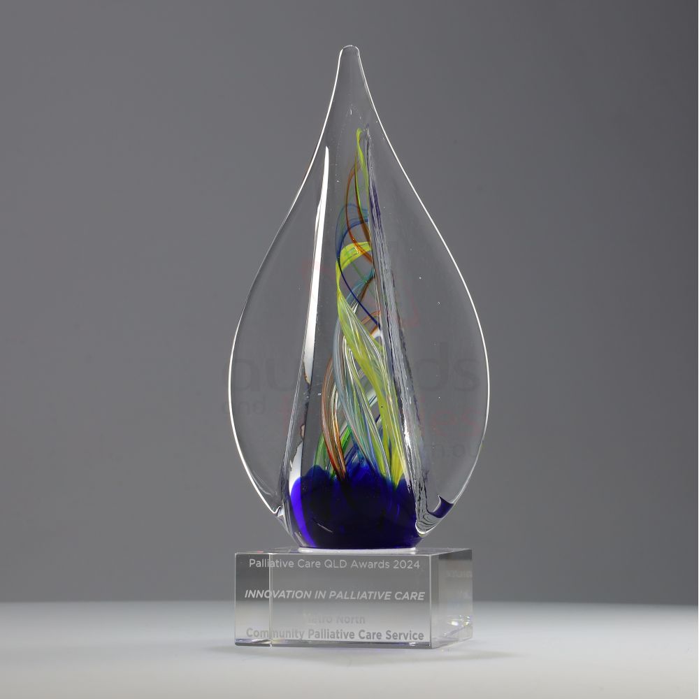 Art Glass Butterfly 215mm
