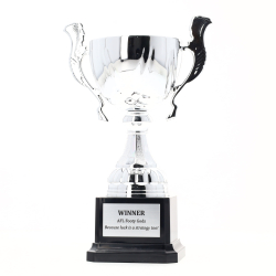 Italian Made Turin Cup Silver 200mm