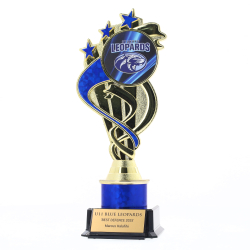Ribbon Gold/Blue 215mm