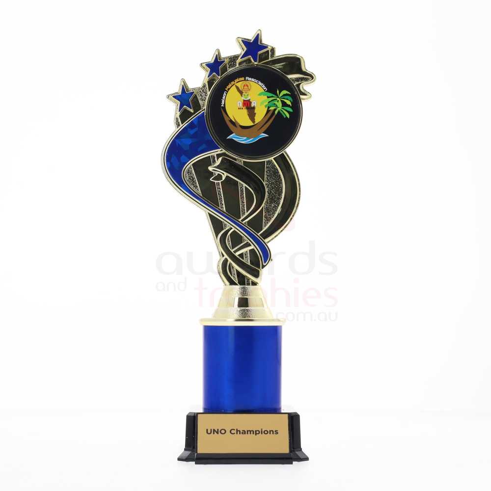 Ribbon Gold/Blue 240mm