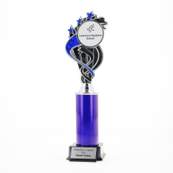 Ribbon Silver/Blue 290mm