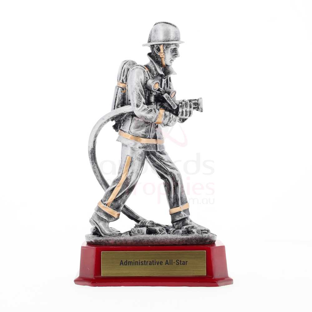 Fireman with Hose 205mm