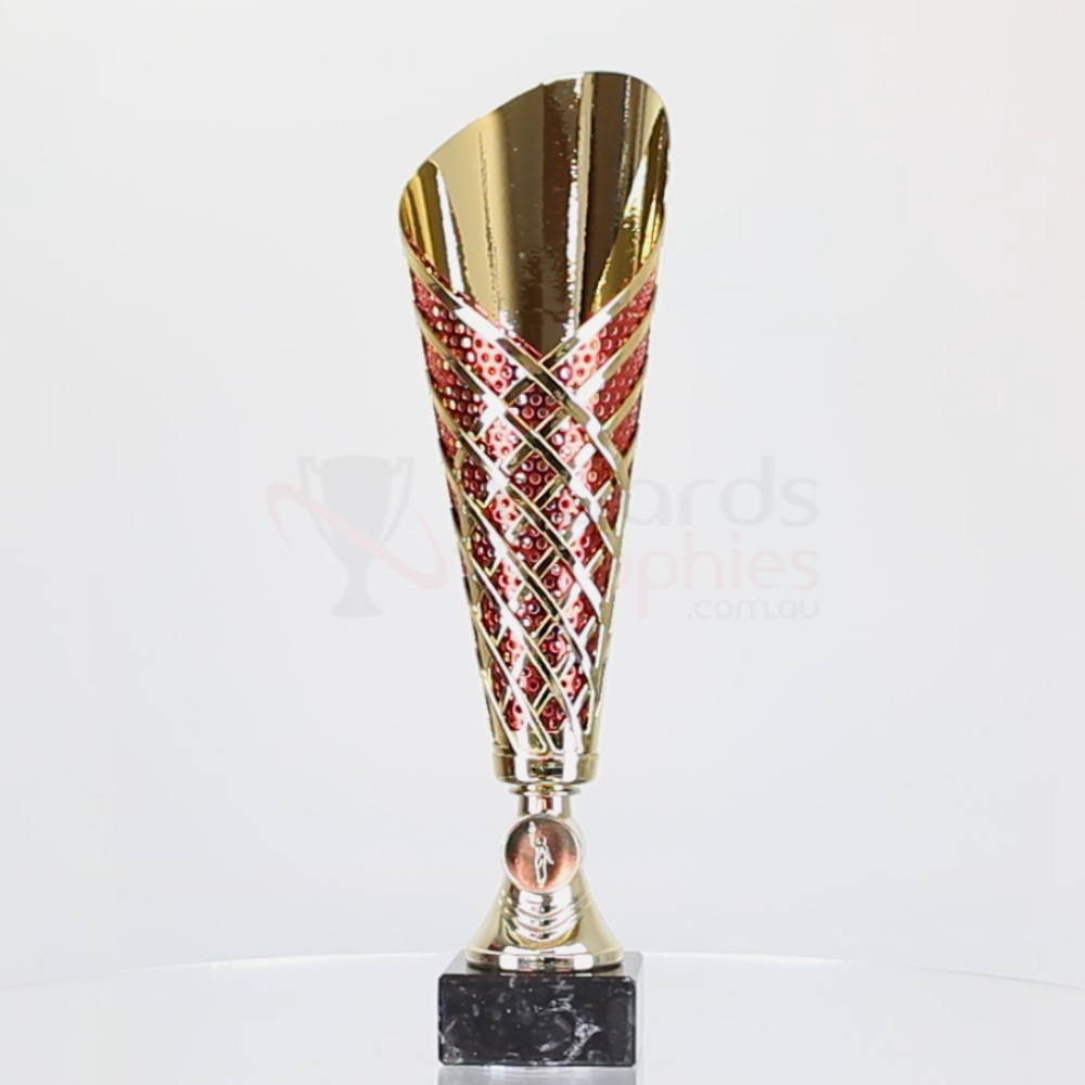 Marvellon Cup Red/Gold 320mm