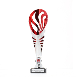 Equinox Cup Silver/Red 300mm