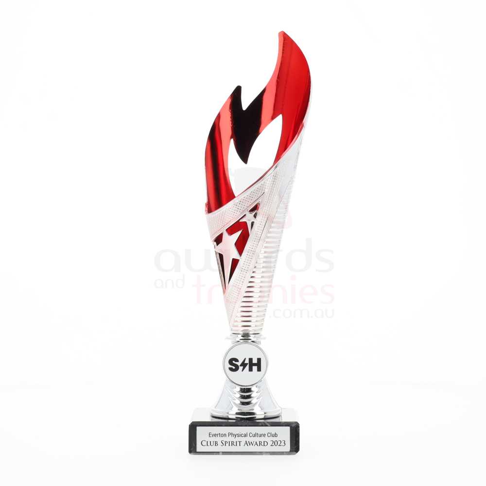 Flamenco Cup Silver/Red 290mm