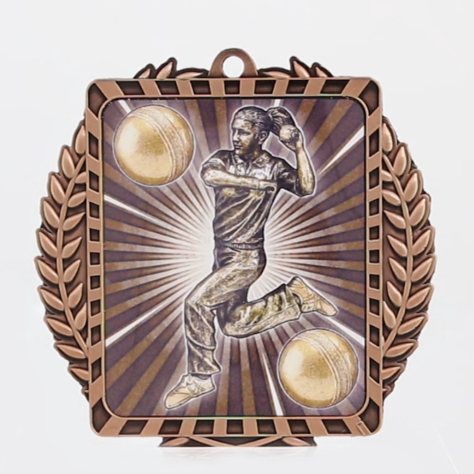 Lynx Wreath Female Bowler Bronze