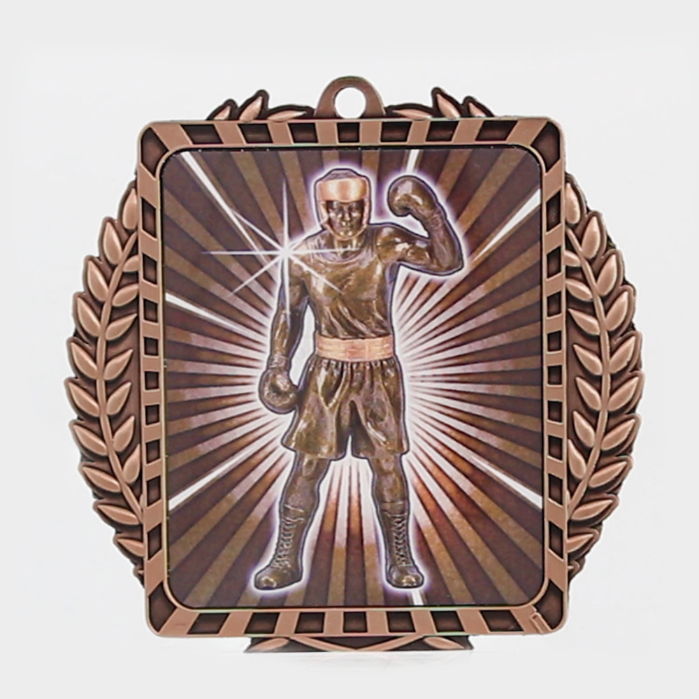 Lynx Wreath Boxing Bronze